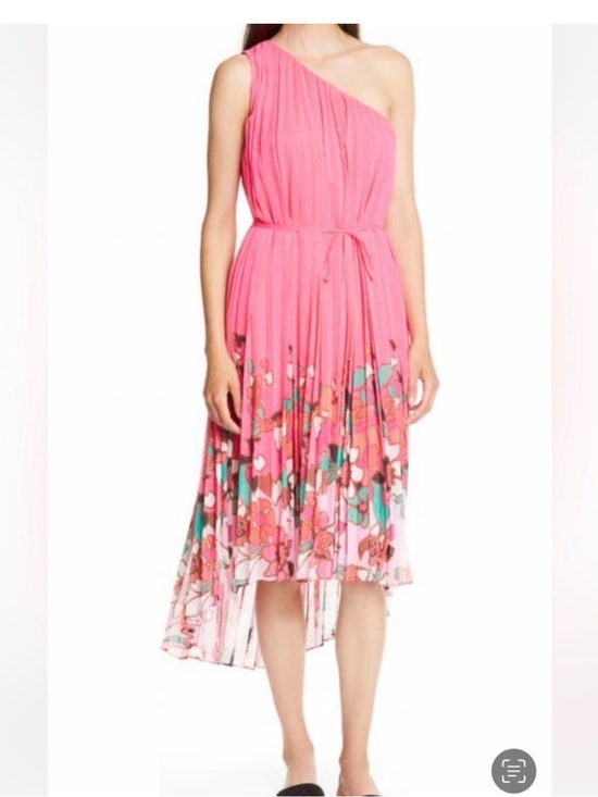 Ted Baker London Dresses & Skirts - Ted Baker Pink Pleated One Shoulder Dress